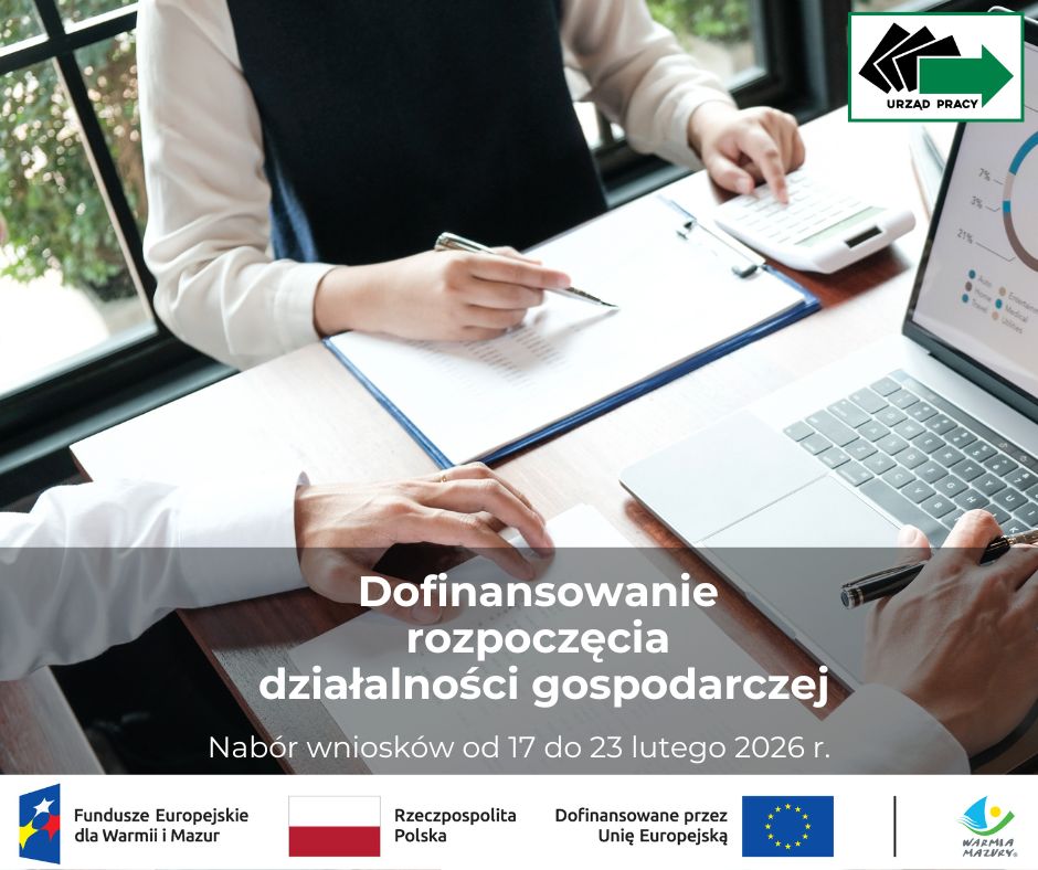 Nabór wniosków o dofinansowanie dla bezrobotnych w Gołdapi