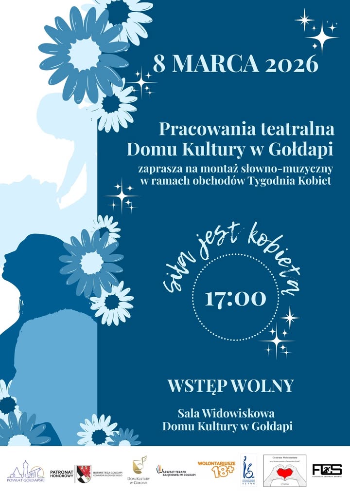 Montaż słowno-muzyczny z okazji Tygodnia Kobiet w Gołdapi