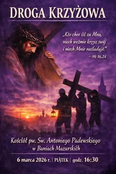 Droga Krzyżowa z udziałem strażaków - zaproszenie dla mieszkańców