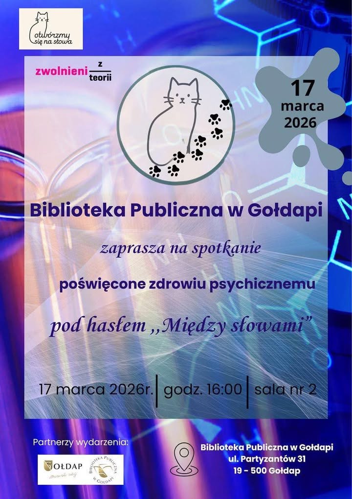Spotkanie o zdrowiu psychicznym w Bibliotece Publicznej w Gołdapi