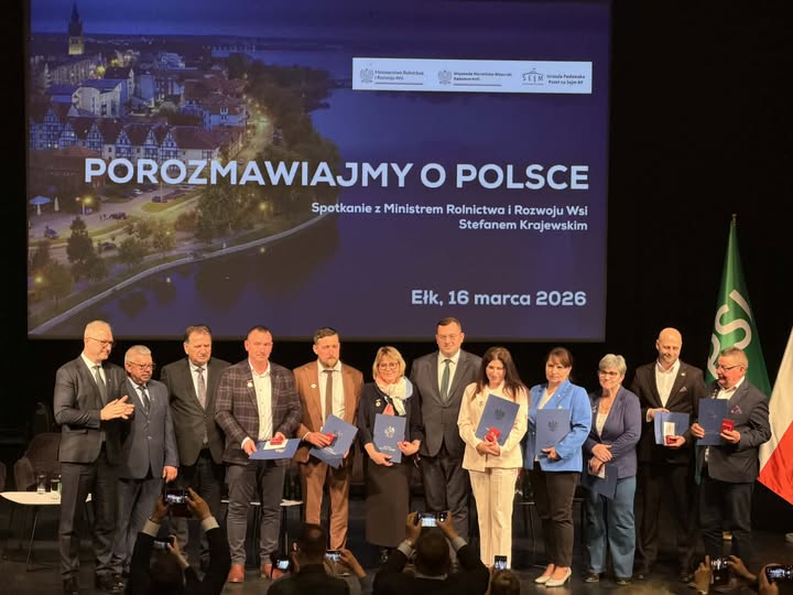 Danuta Szermińska uhonorowana odznaką „Zasłużony dla Rolnictwa” w Ełku