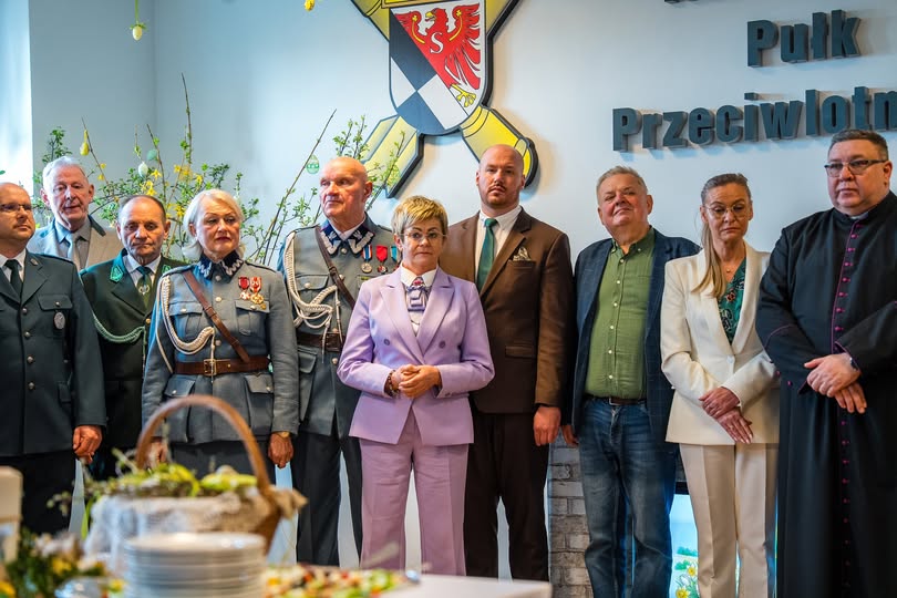 Spotkanie wielkanocne w 15. Gołdapskim Pułku Przeciwlotniczym