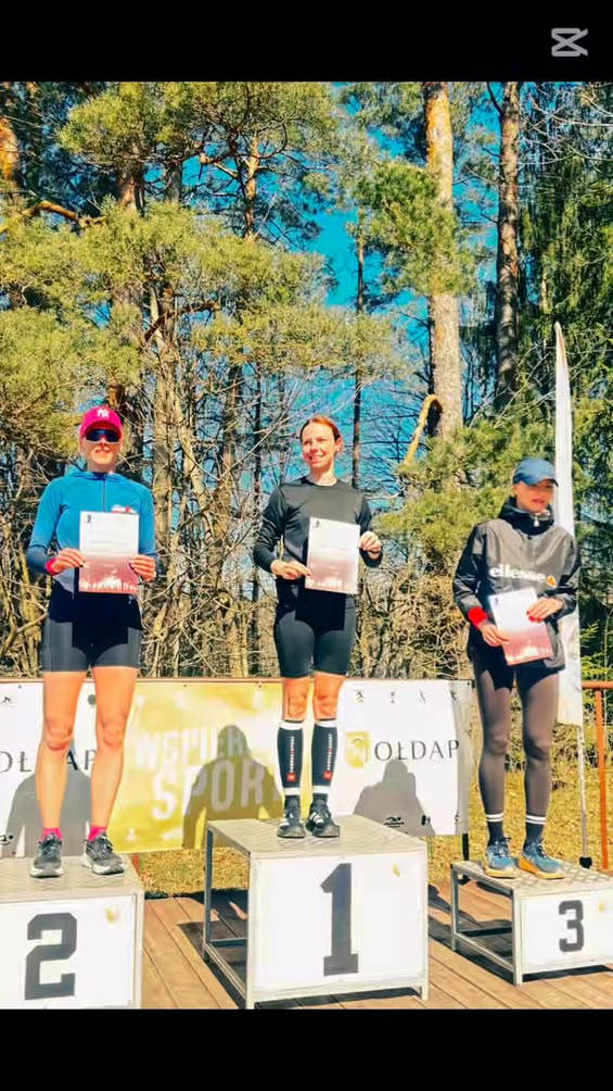 III rzut Gołdapskiej Ligi Biegów Przełajowych w Lesie Kumiecie