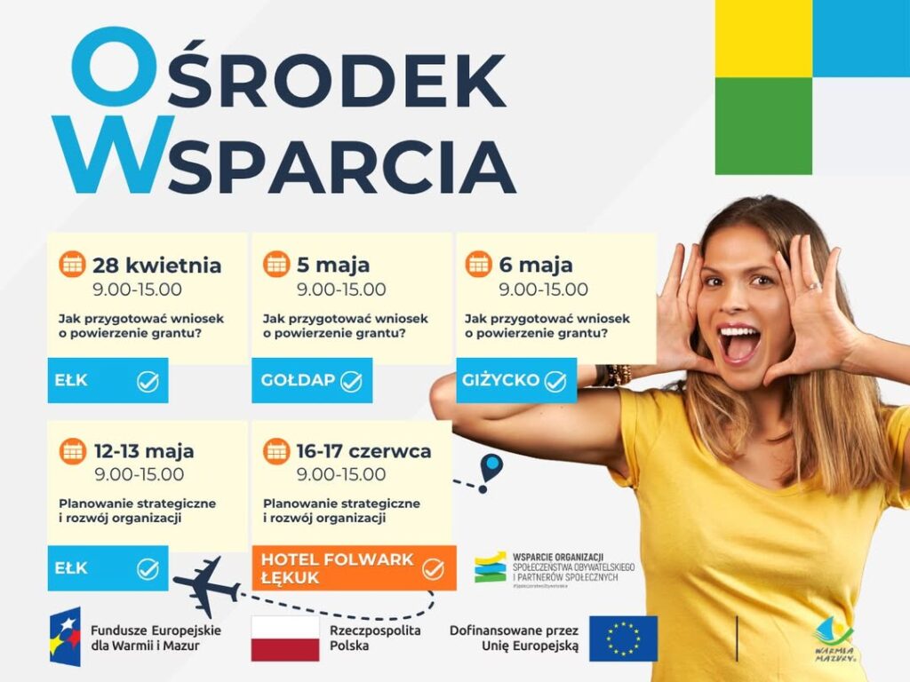 Wielkie szkolenie dla NGO w regionie – zapisz się już dziś!