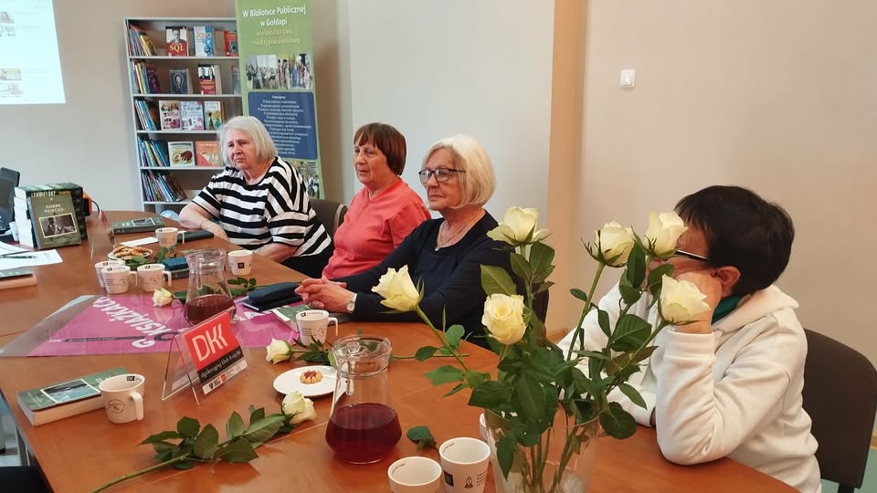 Dyskusyjny Klub Książki w Gołdapi podsumowuje spotkanie o „Dobrym dziecku” Romy Ligockiej