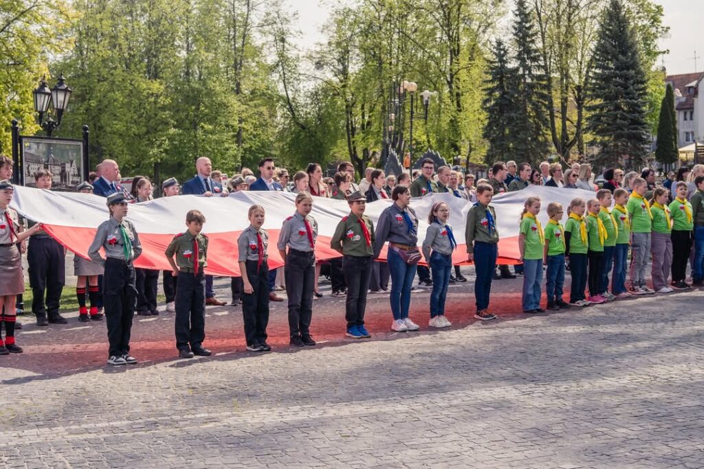 Dzień Flagi Rzeczypospolitej Polskiej i Dzień Polonii w Gołdapi