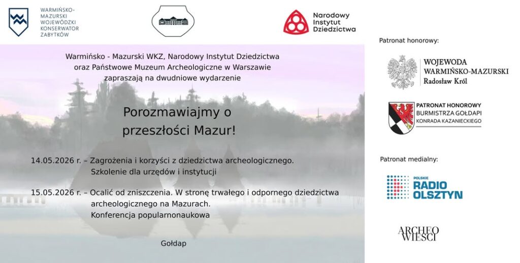 Wydarzenie „Porozmawiajmy o przeszłości Mazur!” w Gołdapi już w maju