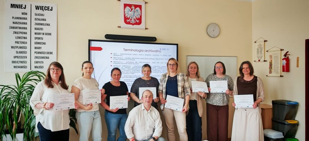 Warsztaty o organizacji pracy kancelaryjnej w Gołdapi