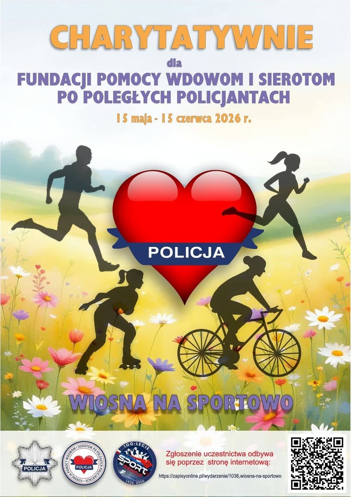 Wiosna na sportowo – weź udział w charytatywnej akcji ułatwiającej pomoc potrzebującym