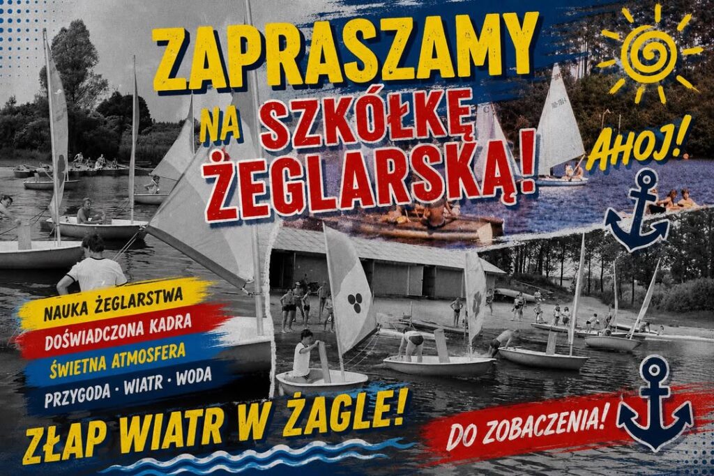 Start szkółki żeglarskiej dla dzieci w Gołdapi