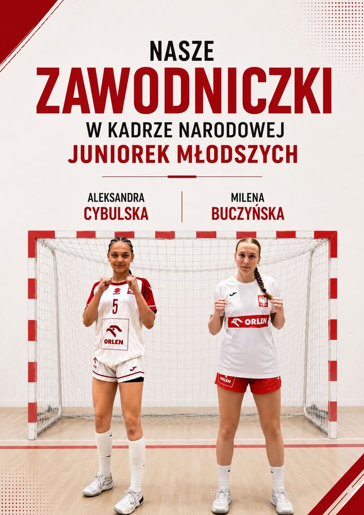 Milena Buczyńska i Aleksandra Cybulska w kadrze narodowej juniorek młodszych
