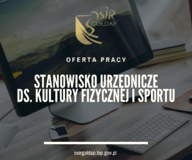 Nabór na stanowisko w ośrodku sportu i rekreacji w Gołdapi