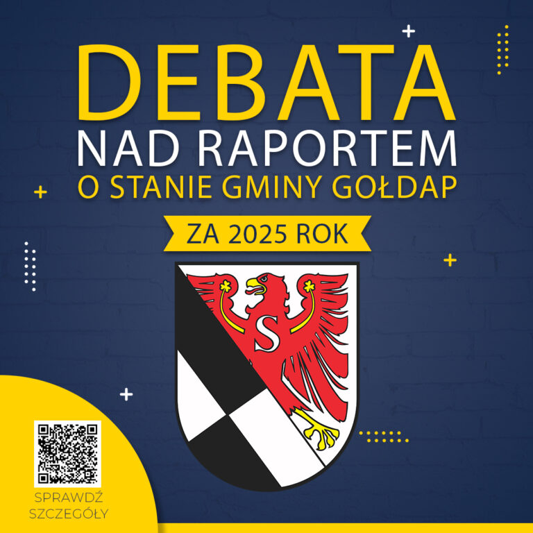 Debata nad raportem o stanie Gminy Gołdap 30 czerwca 2026 roku