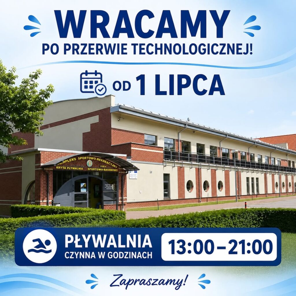 Ośrodek Sportu i Rekreacji w Gołdapi wznawia działalność pływalni