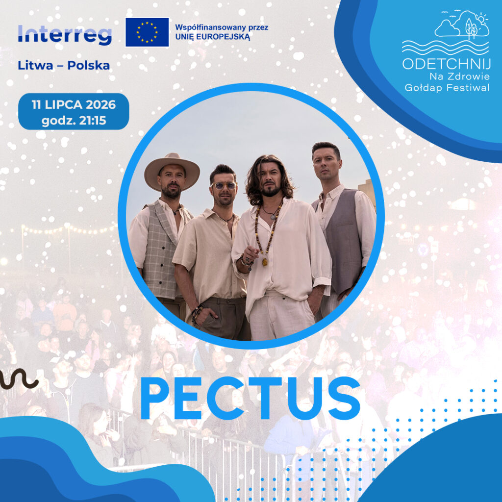 Koncert zespołu Pectus na Gołdap Festiwal 2026 w sobotę 11 lipca
