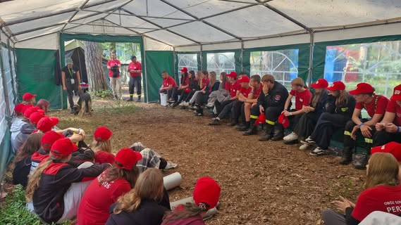 Piąty dzień obozu Perkoz 2026: intensywna nauka i integracja młodych strażaków