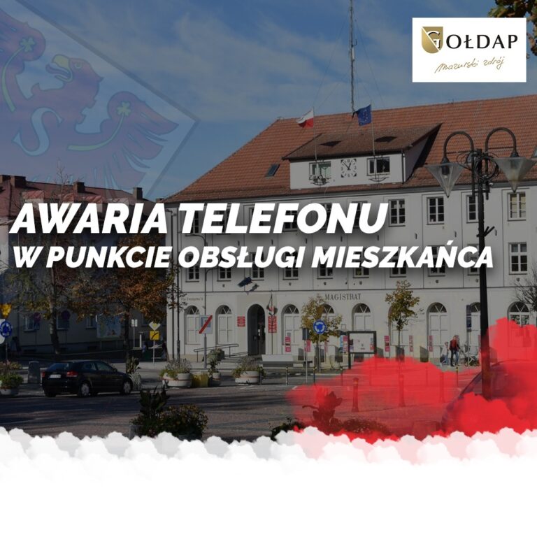 Problemy z połączeniem telefonicznym w Punkcie Obsługi Mieszkańca