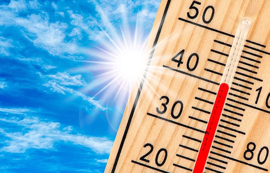 Ostrzeżenie meteorologiczne: prognozowane upały w regionie 6 sierpnia 2026 roku