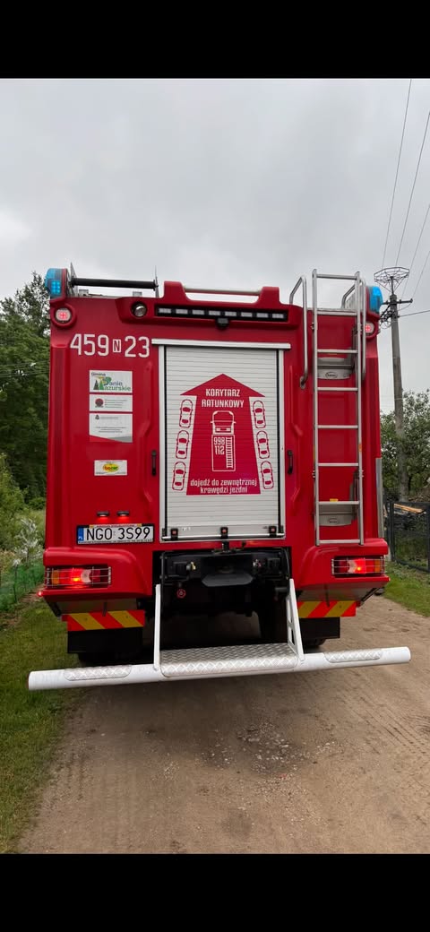 Fałszywy alarm pożarowy na ulicy M. Konopnickiej w Gołdapi