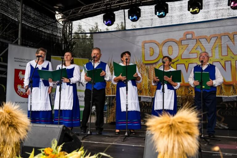 Lokalni artyści na Dożynkach Powiatowo-Gminnych w Gołdapi 23 sierpnia 2026 roku