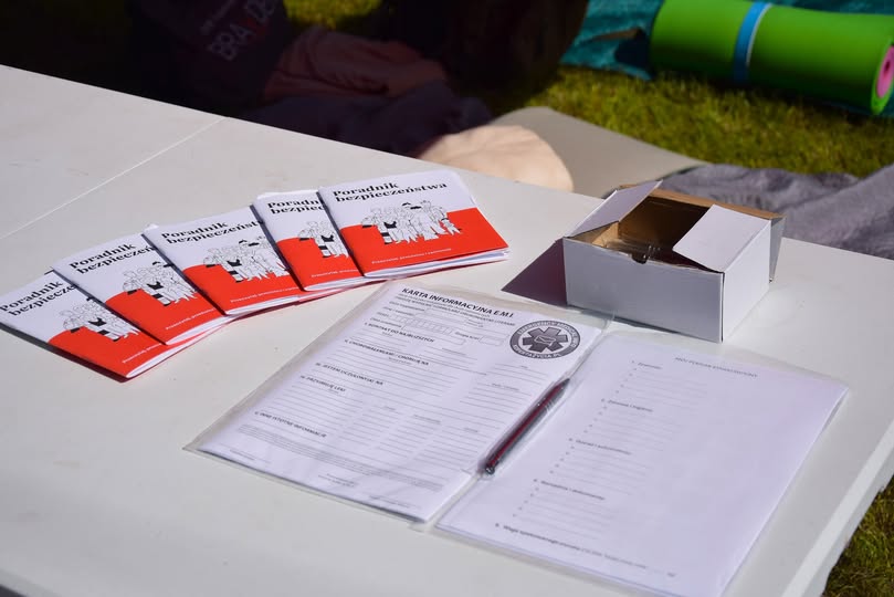 Piknik "Budujemy system odporności społecznej z MDP" przyciągnął mieszkańców gminy