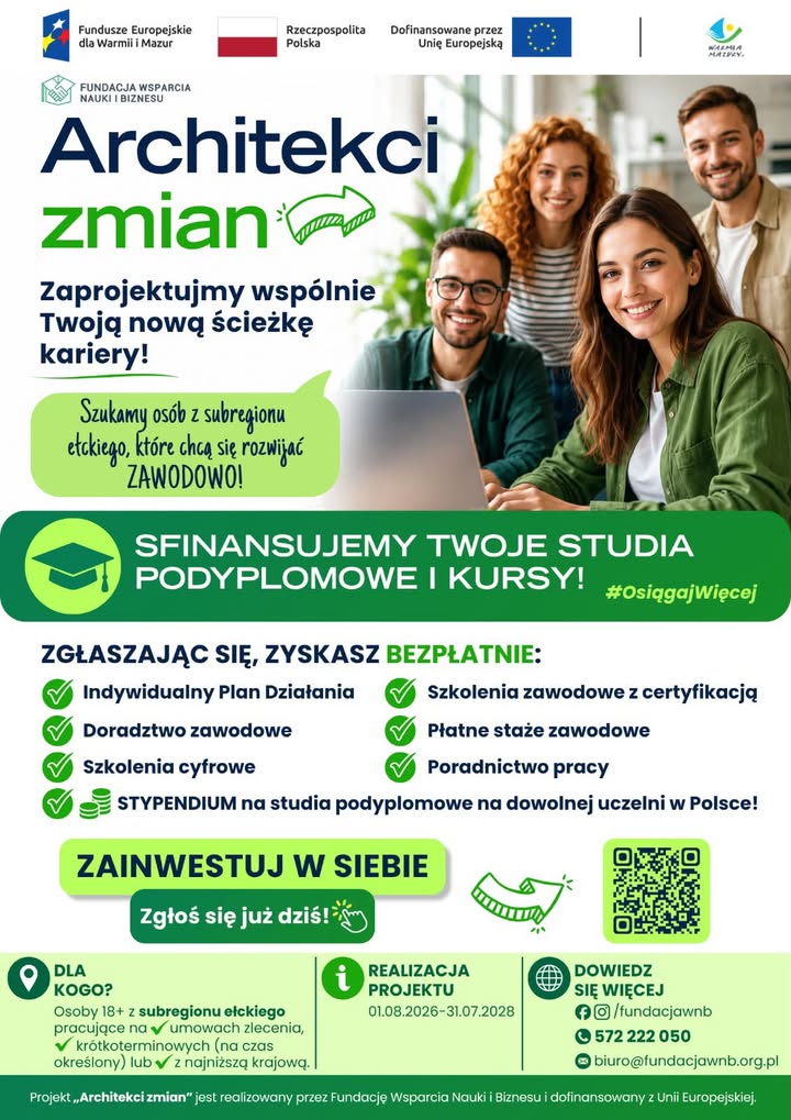Darmowy projekt dla mieszkańców Warmii i Mazur – zostań Architektem zmian