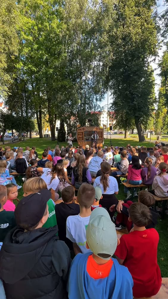Wielka podróż wyobraźni w Gołdapi – teatr i warsztaty w Parku Miejskim