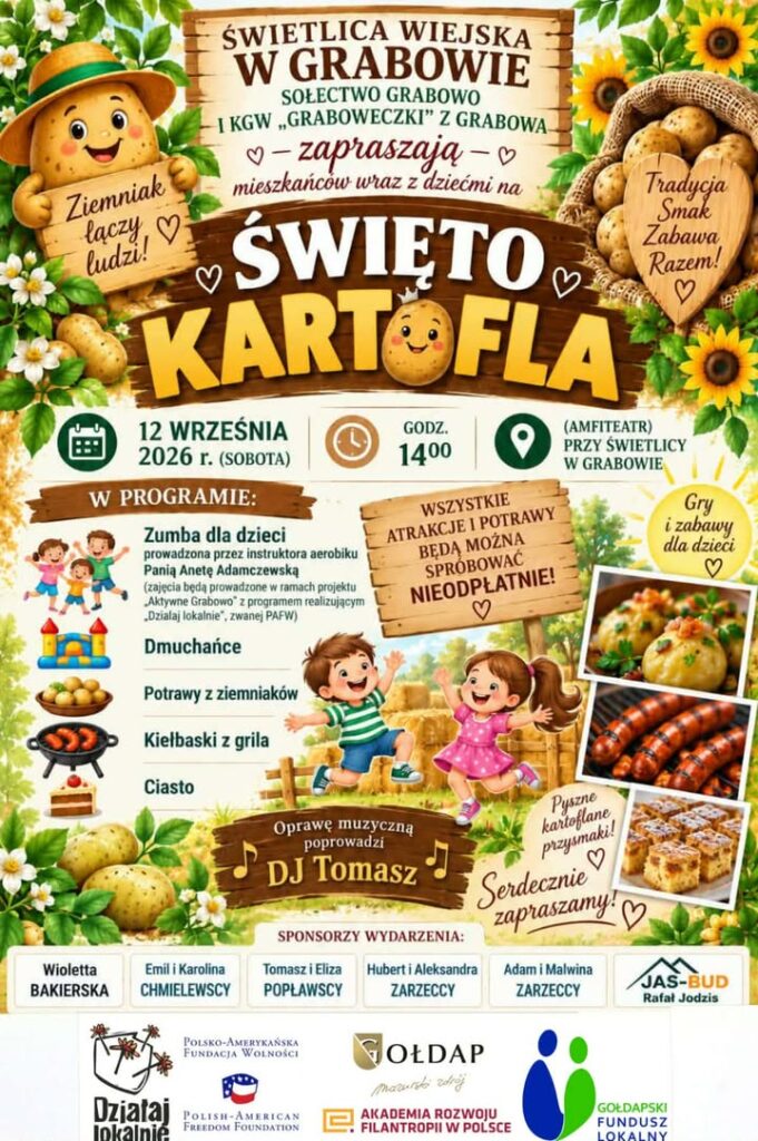 Święto Kartofla w Grabowie już 12 września 2026 roku